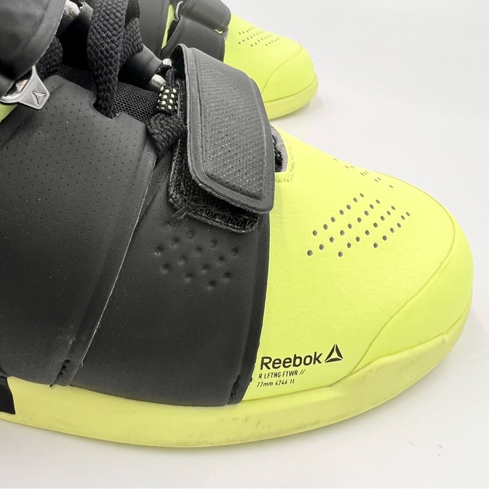 Reebok Black and Yellow Lifting Shoes - Picture 6 of 11